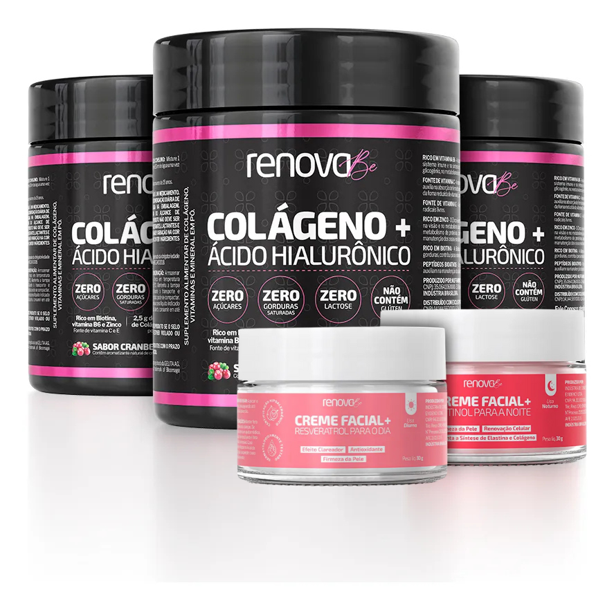 Renova Be Colágeno Premium - Kit Completo